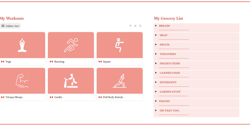 NOTION STUDENT PLANNER TEMPLATE