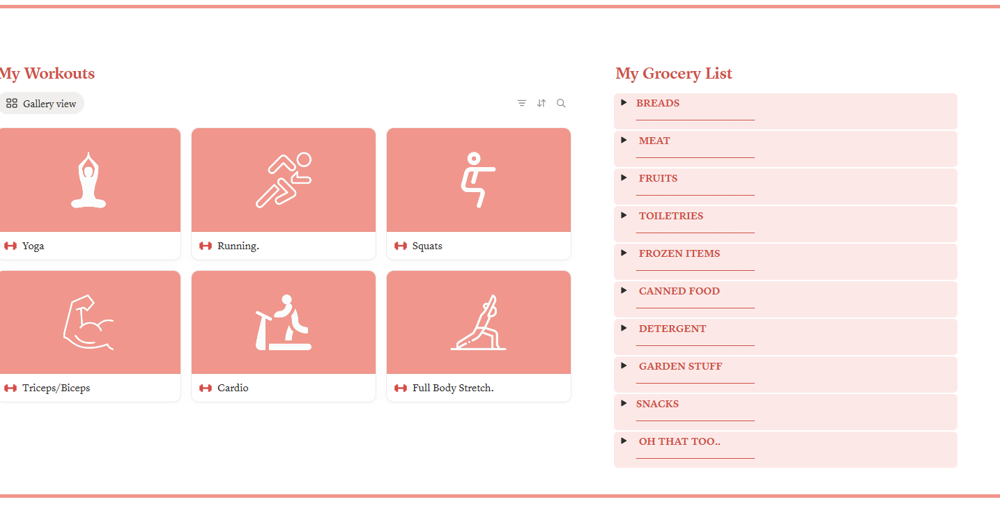NOTION STUDENT PLANNER TEMPLATE