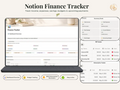 Notion Finance Tracker | Budget Planner & Expense Tracker